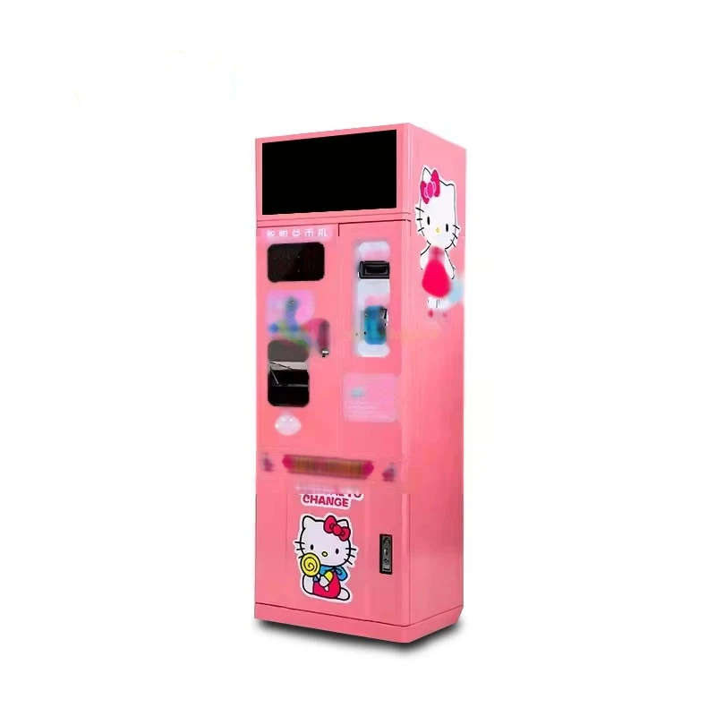 Automatic Bill Coin Exchange Machine — overall equipment view