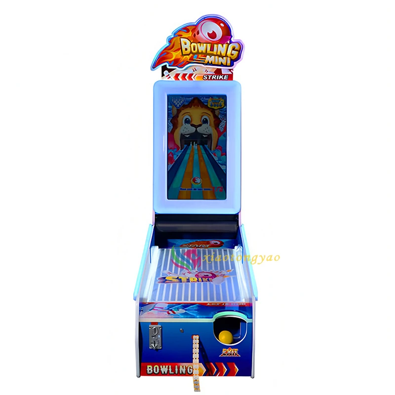 Mini Bowling Children’s Arcade Game — additional view of the equipment