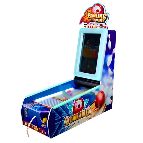 Mini Bowling Children’s Arcade Game — overall equipment view