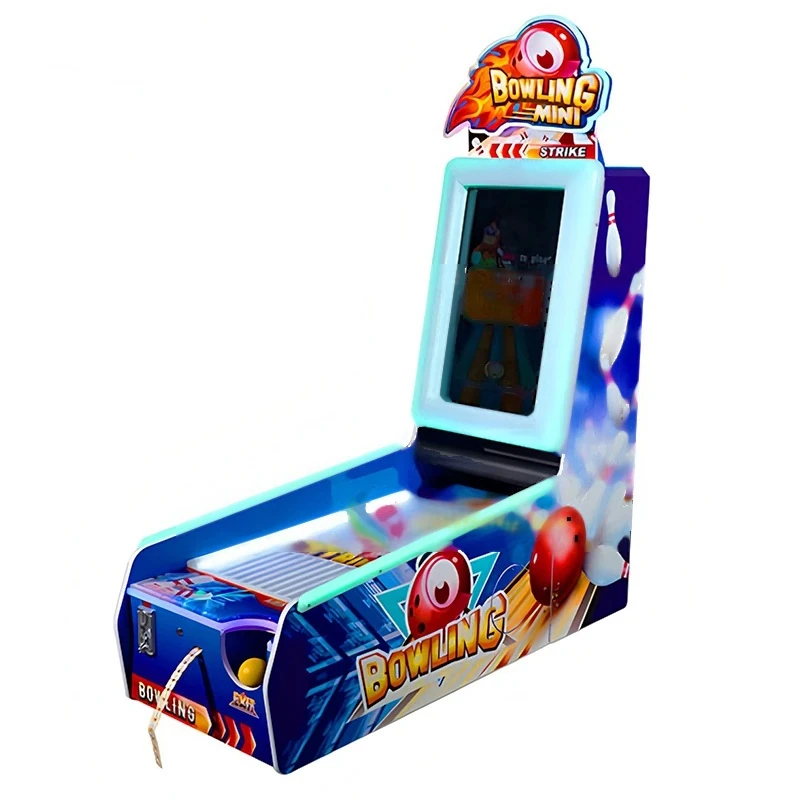 Mini Bowling Children’s Arcade Game — overall equipment view