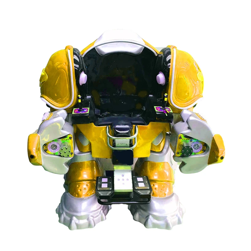 Outdoor Playground Electric Battery Kiddie Rides Amusement Equipment Walking Robot — additional view of the equipment