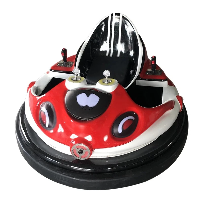 Round Kids Bumper Car — overall equipment view