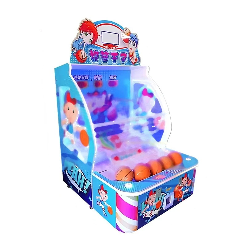 Basketball Shooting Arcade Game — additional view of the equipment