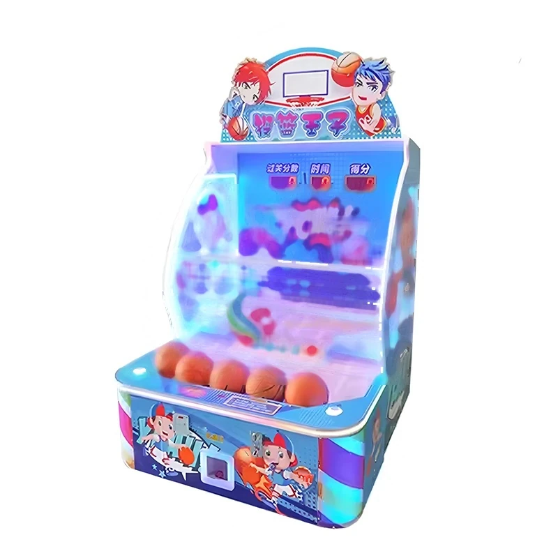 Basketball Shooting Arcade Game — additional view of the equipment