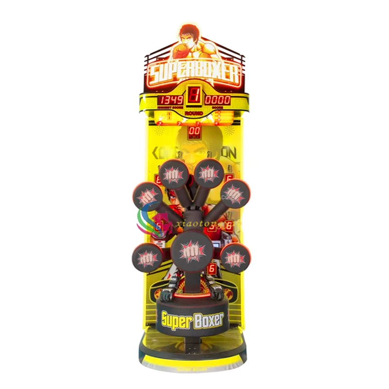 Goal Kick and Punch Boxing Machine — additional view of the equipment