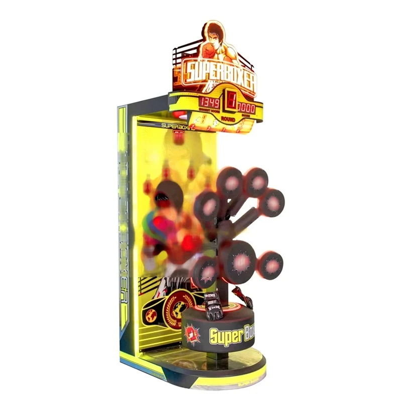 Goal Kick and Punch Boxing Machine — additional view of the equipment