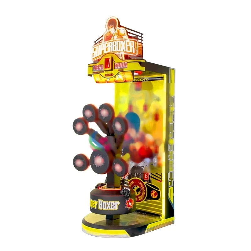 Goal Kick and Punch Boxing Machine — overall equipment view