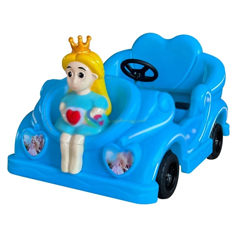 Square Children's Electric Amusement Vehicle Night Market Night Light Stall Children's Electric Amusement Equipment — overall equipment view