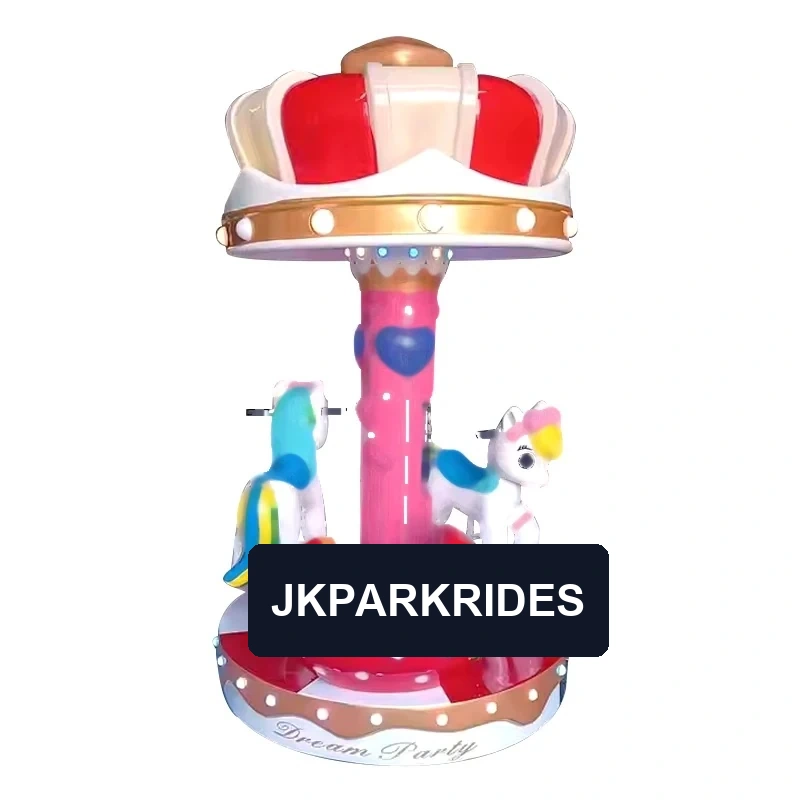 Sweetheart Party Three-Seat Carousel — additional view of the equipment