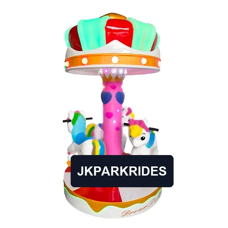 Sweetheart Party Three-Seat Carousel — additional view of the equipment