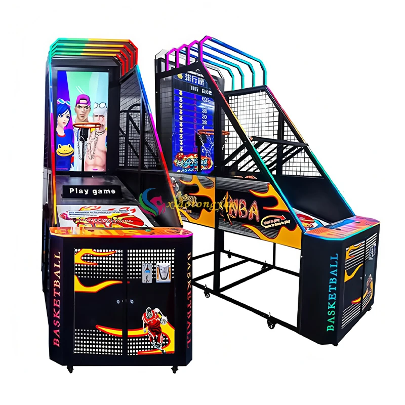 Basketball Shooting Game Machine — overall equipment view