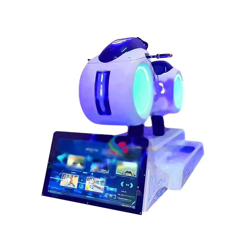 VR9D Motorcycle Simulator Console — additional view of the equipment