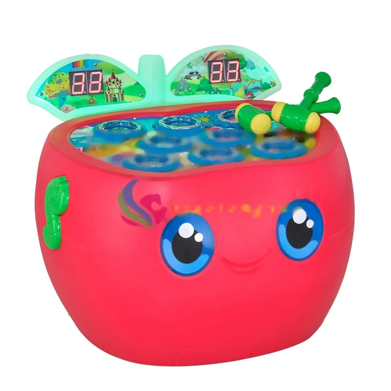 Red Apple Groundhog Game Console — overall equipment view