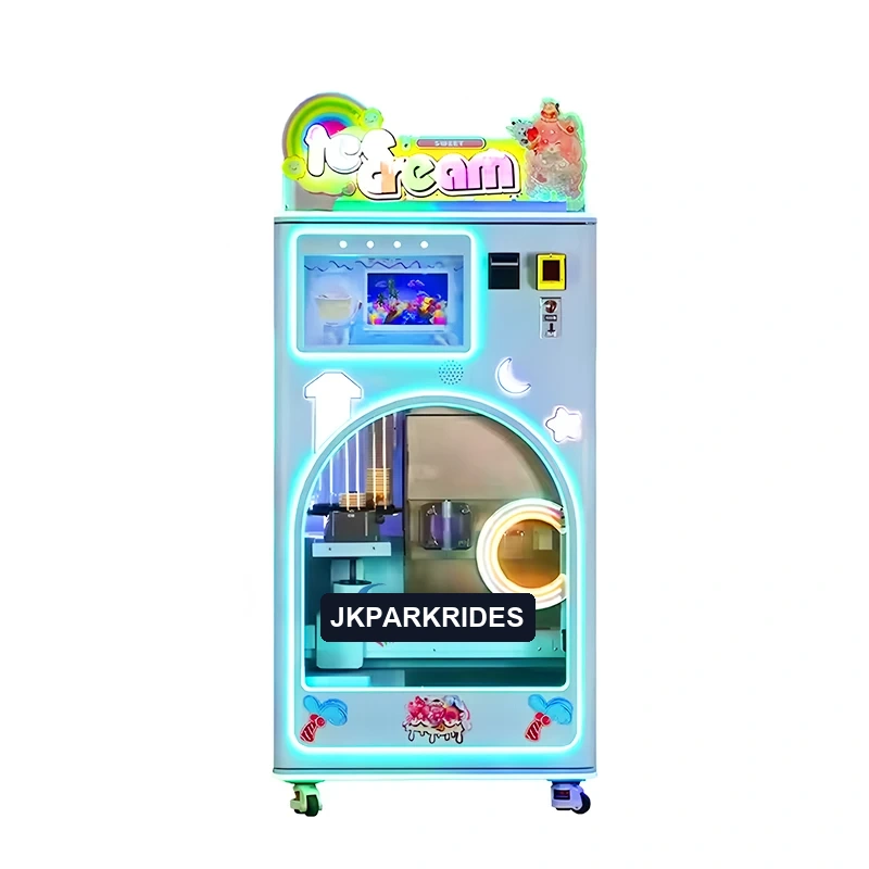 Robot Ice Cream Vending Machine — overall equipment view