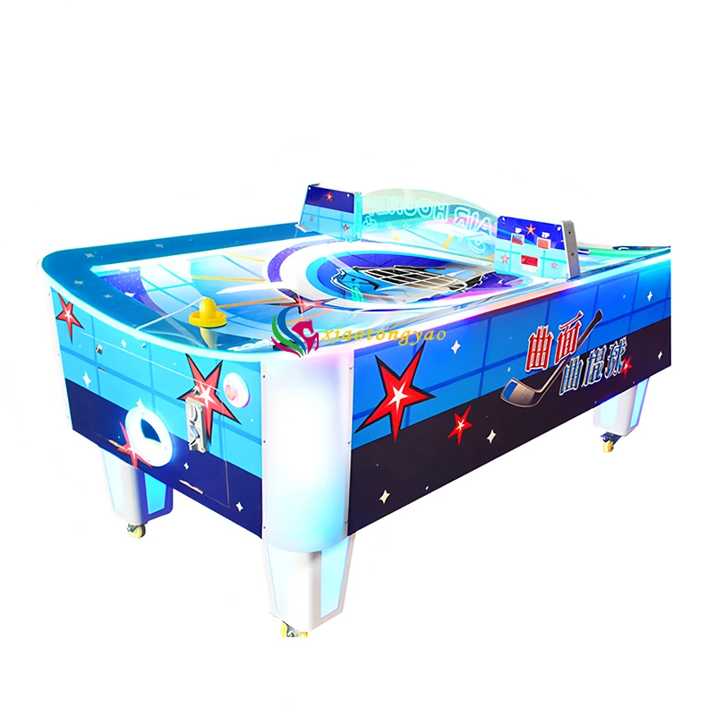 Surface Hockey Duel Game — overall equipment view
