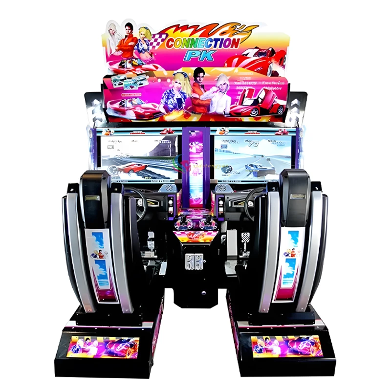 Two-Player Racing Simulator — overall equipment view