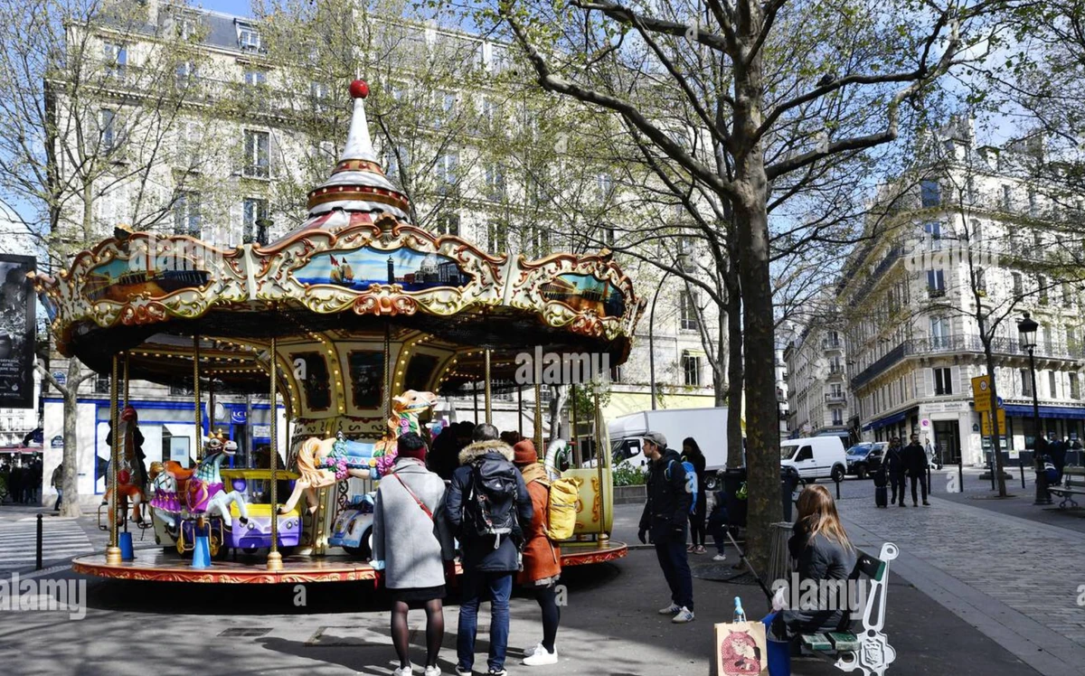 20-seat carousel canopy by JKPARKRIDES
