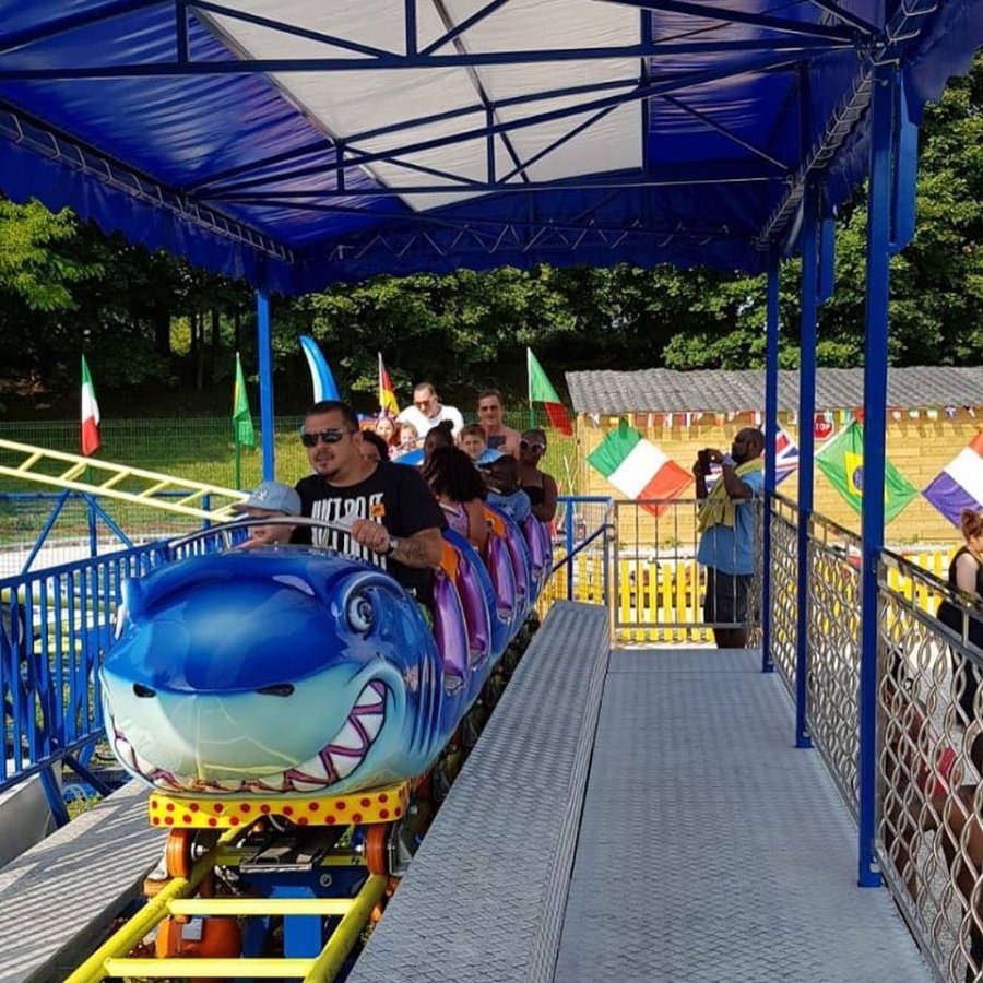 Shark Trip — seat or equipment detail