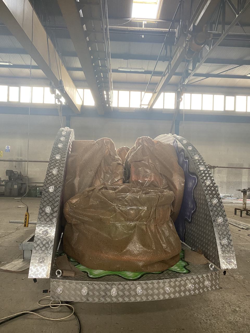 Tea Cup Ride — equipment and project view