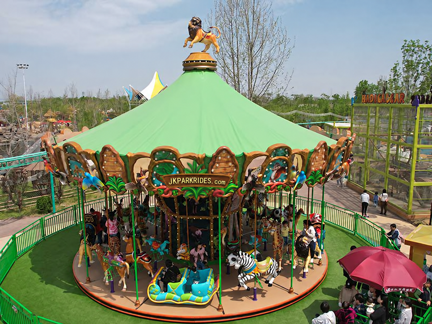 Animal Kingdom Carousel outdoor amusement ride