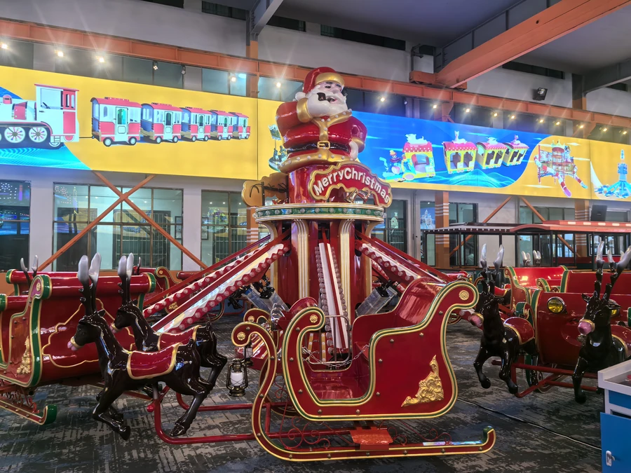Flying Santa — 16 Riders by JKPARKRIDES