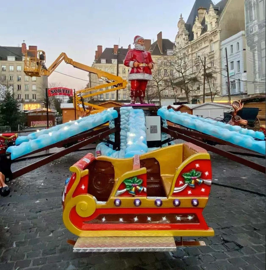 Flying Santa — 32 Riders by JKPARKRIDES