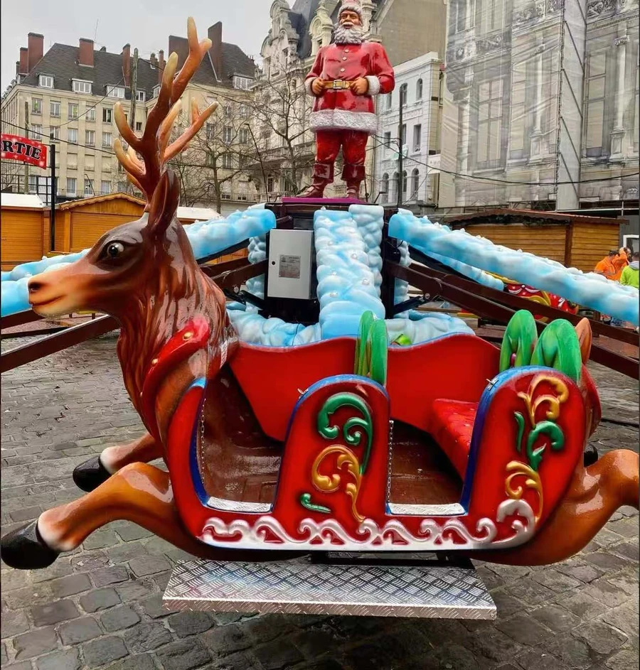 Flying Santa — 32 Riders by JKPARKRIDES