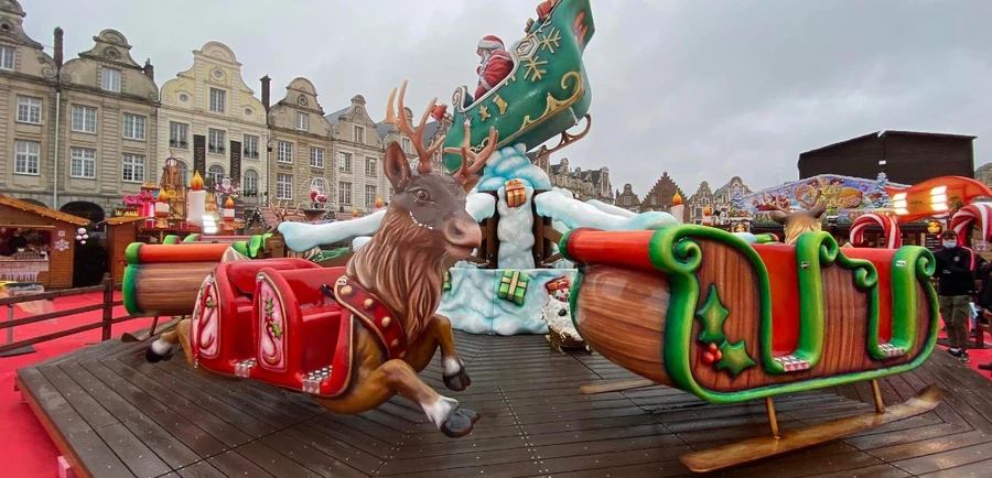 Flying Santa — 32 Riders by JKPARKRIDES