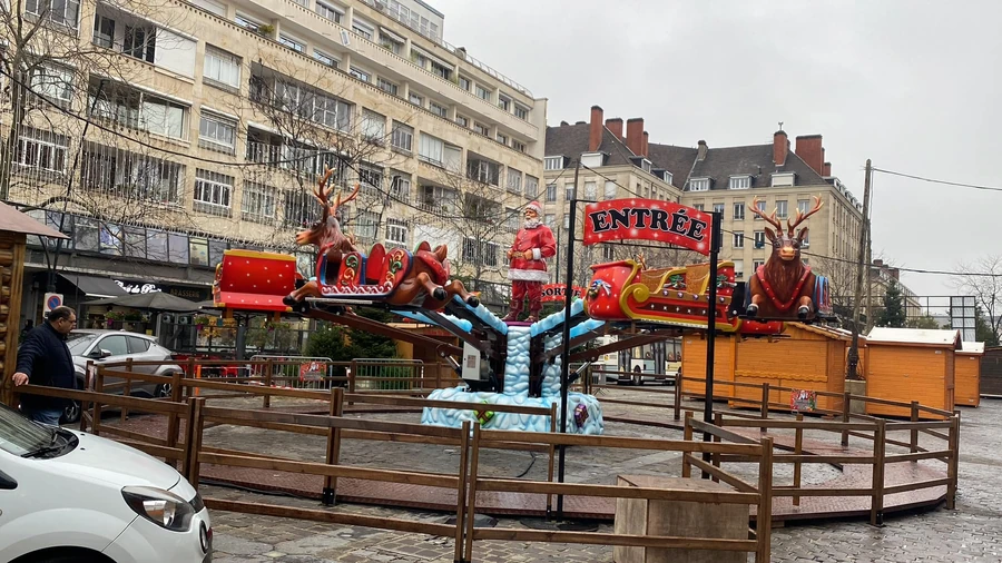 Flying Santa — 32 Riders by JKPARKRIDES