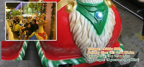 Reindeer X’mas Train by JKPARKRIDES