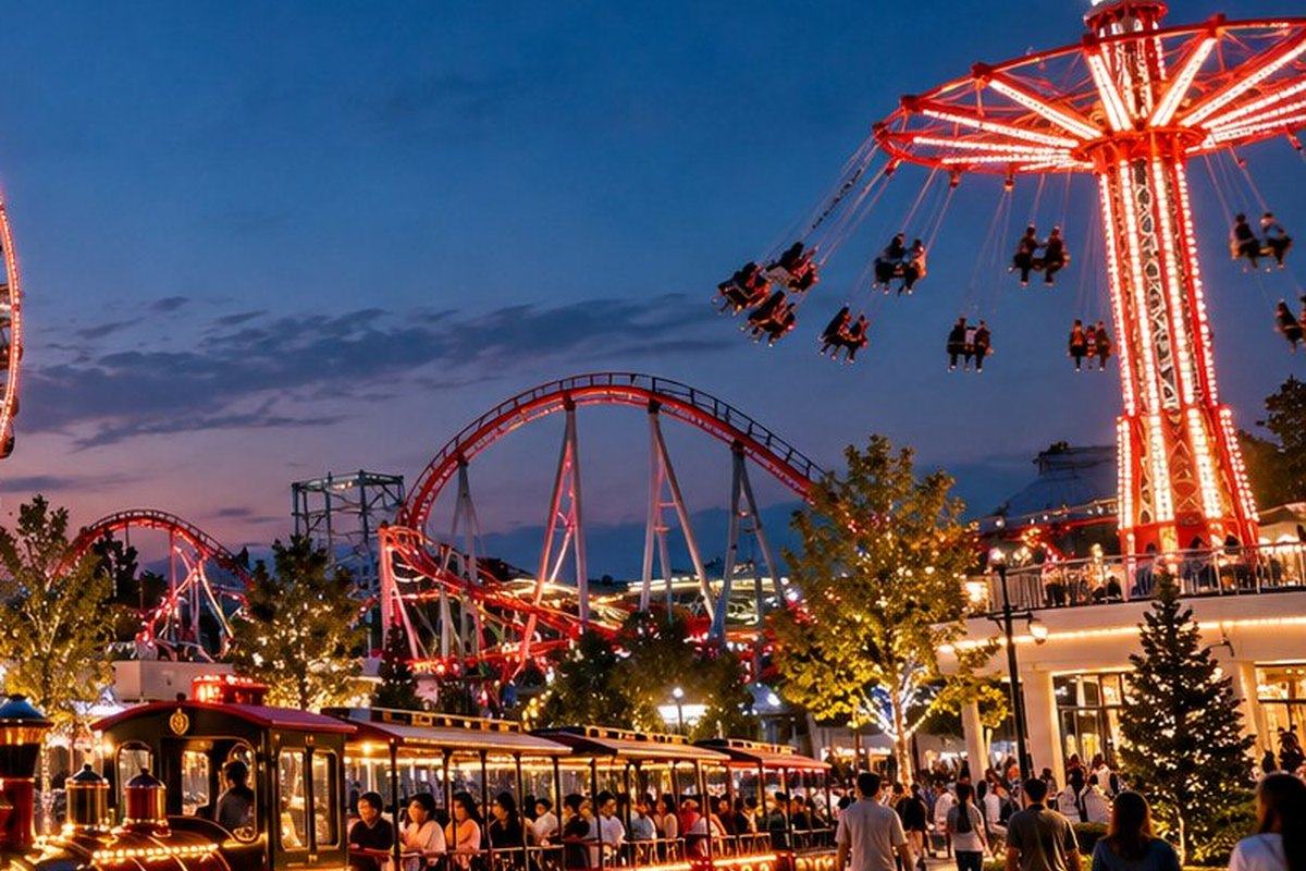 Thrill ride main product view