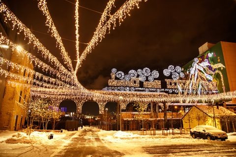 JKPARKRIDES Ice light chain - installation application photograph